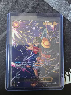 Monkey D Luffy SP OP09-119 OP13 Carrying On His Will Foil English One Piece TCG - Image 1