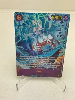 One Piece Enel OP15-118 SEC Parallel Alt Art Adventure on Kami's Island NM ENG - Image 1
