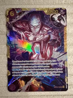 Enel Foil One Piece Card OP15-118 SEC Full Art Bandai - Image 1