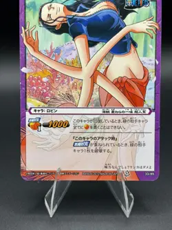 Nico Robin 33/85 Miracle Battle Carddass Japanese One Piece Moderately Played - Image 3