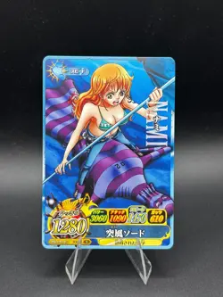 Nami IC6-05 OnePy Berry Match Bandai Japanese One Piece Lightly Played - Image 1