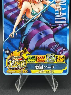 Nami IC6-05 OnePy Berry Match Bandai Japanese One Piece Lightly Played - Image 3