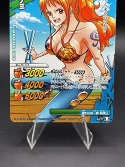 Nami 44/77 Miracle Battle Carddass Japanese One Piece Lightly Played - Image 3