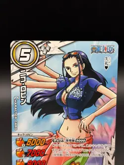 Nico Robin 22/77 Miracle Battle Carddass Japanese One Piece Moderately Played - Image 2