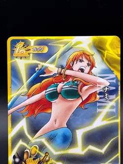 Nami IC2-09 OnePy Berry Match Bandai Japanese One Piece Lightly Played - Image 2