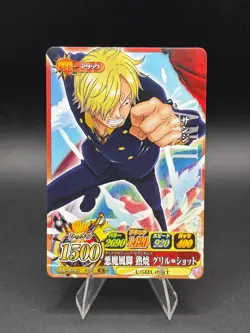 Sanji IC4-08 OnePy Berry Match Bandai Japanese One Piece Lightly Played - Image 1