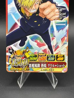 Sanji IC4-08 OnePy Berry Match Bandai Japanese One Piece Lightly Played - Image 3