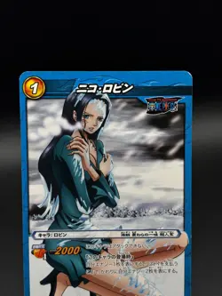 Nico Robin 34/77 Miracle Battle Carddass Japanese One Piece Moderately Played - Image 2
