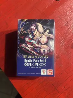 LOT OF 2 SEALED ONE PIECE TCG OP-14 THE AZURE SEA'S SEVEN DOUBLE PACK SET 9 - Image 3