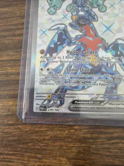 Pokemon Garchomp EX Holo Ultra Rare TCG Card Paradox Rift 219/182 - Image 2