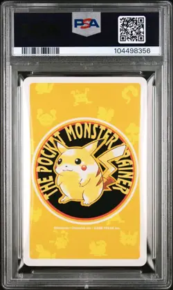 PSA 10 GEM MINT Pokemon Yellow Playing Card - Onix 7 of Clubs (POP 2) - Image 3