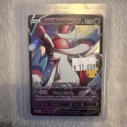 Dark Sylveon V SWSH134 SWSH: Sword & Shield Promo Cards Holo NM - Image 1