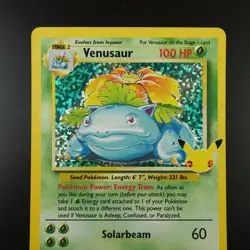 Venusaur 15/102 Pokemon Celebrations Classic Collection Holo Card - Image 2