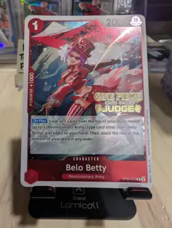 Belo Betty (Judge Pack Vol. 3) OP05-015 One Piece Promotion Cards Foil - Image 1
