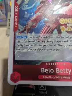Belo Betty (Judge Pack Vol. 3) OP05-015 One Piece Promotion Cards Foil - Image 2