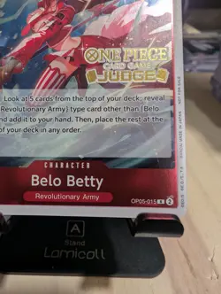 Belo Betty (Judge Pack Vol. 3) OP05-015 One Piece Promotion Cards Foil - Image 5