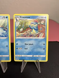 Totodile 055/264 Croconaw 056/264 Pokemon Swsh08: Fusion Strike Trading Cards NM - Image 3