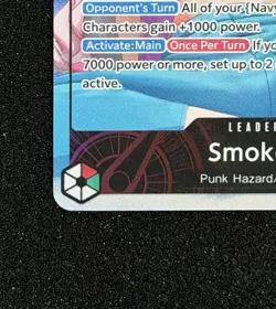 Smoker OP10-001 Alternate Alt Art Leader - One Piece Card Game TCG NM Eng - Image 5