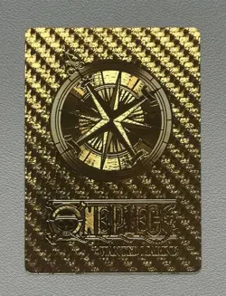 One Piece Shanks WANTED Gold Foil Fan Art Collector Card - Image 3