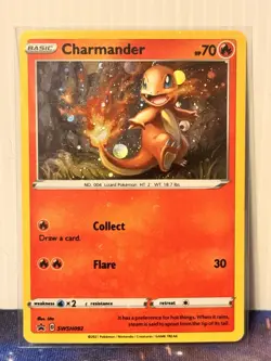 Charmander SWSH092 SWSH: Sword & Shield Promo Cards Holo - Image 1