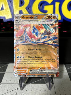 Greninja EX 106/167 Double Rare - Twilight Masquerade Pokemon Card - NM - Image 1