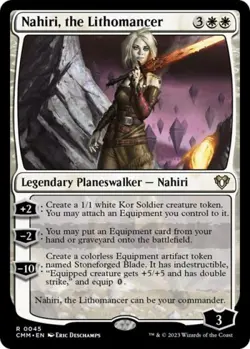~ Nahiri, the Lithomancer ~ NM ~ Commander Masters ~ MTG ~ - Image 1