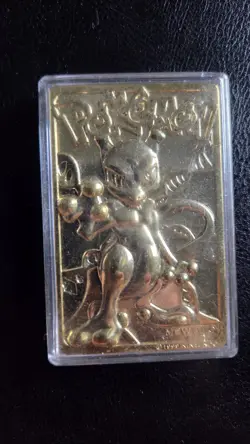 MEWTWO | Pokemon 23K Gold-Plated Burger King Promo 1999 Card - Image 3