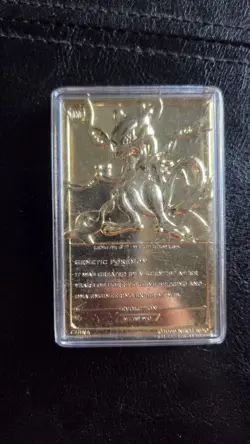 MEWTWO | Pokemon 23K Gold-Plated Burger King Promo 1999 Card - Image 4