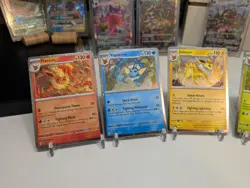 Prismatic Evolutions 6 Black Star Promo Cards Flareon Vaporeon Jolteon +3 Others - Image 2