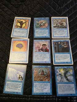 Wizards of the Coast MTG Legends Blue 49-Card Lot Uncommons Spell Blast - Image 1