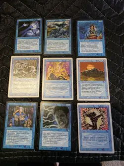 Wizards of the Coast MTG Legends Blue 49-Card Lot Uncommons Spell Blast - Image 5