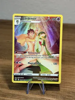 Gardevoir & Diantha TG05/TG30 NM Silver Tempest Trainer Gallery Pokemon Card - Image 1