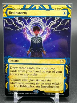 MTG Brainstorm 013/063 Strixhaven: School of Mages Regular Rare Instant - Image 1
