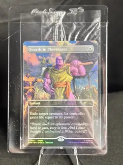 Magic: The Gathering PSA Promo Swords to PlowShares P 0001 Foil Promo - Image 1