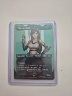 Tifa Lockhart (Borderless) -Foil Near Mint MTG Universes Beyond: FINAL FANTASY - Image 1