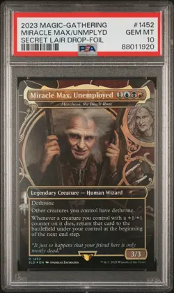 Miracle Max - Princess Bride Secret Lair Drop Series Foil MTG Magic - PSA 10 - Image 1