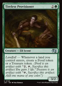Tireless Provisioner [J25] #728 NM MTG - Image 1