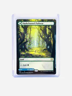 Mtg, Barkchannel Pathway/ Tidechannel Pathway Borderless), Kaldheim, Regular MT - Image 1