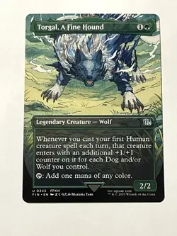 Torgal, A Fine Hound (Borderless) | MTG | NM - Image 1