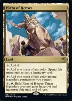Plaza of Heroes [Dominaria United] Magic MTG - Image 1