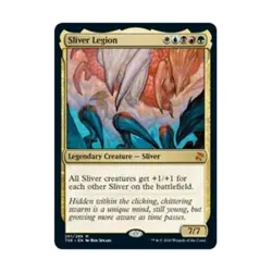WOTC MtG Time Spiral: Remastered Sliver Legion (MR) NM - Image 1