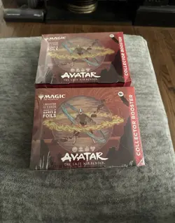 MTG Avatar The Last Airbender (Collector Booster Omega Pack) Lot of 2 - Image 1