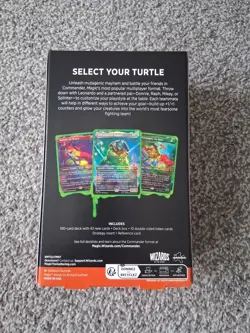 Magic The Gathering -Teenage Mutant Ninja Turtles Commander Deck Turtle Power! - Image 2