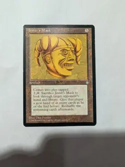 Jester's Mask Ice Age Regular Magic Mtg - Image 1