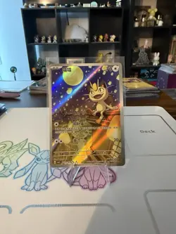 IN STOCK 2025 Pokemon Chinese Exclusive Gem Pack Vol.3 Meowth CBB3C-02 07/07 NM - Image 1
