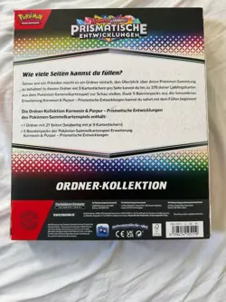 Pokemon – Prismatische Entwicklungen Binder Collection - Deutsch - OVP - Image 4