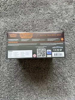 Pokemon: Scarlet & Violet Obsidian Flames ETB New Factory Seal - Image 4