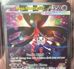 Pokemon TCG Mega Floette ex SIR Chaos Rising 117/086 NM PSA 10 CONTENDER - Image 3