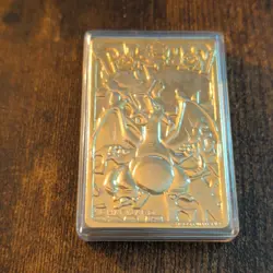 Burger King 1999 Pokemon TCG Charizard Metal Foil Promo Limited Edition - Image 2