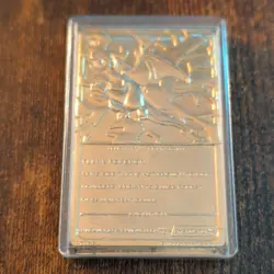 Burger King 1999 Pokemon TCG Charizard Metal Foil Promo Limited Edition - Image 3